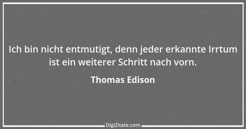 Zitat von Thomas Edison 9