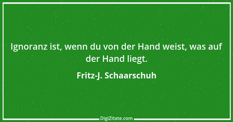 Zitat von Fritz-J. Schaarschuh 38