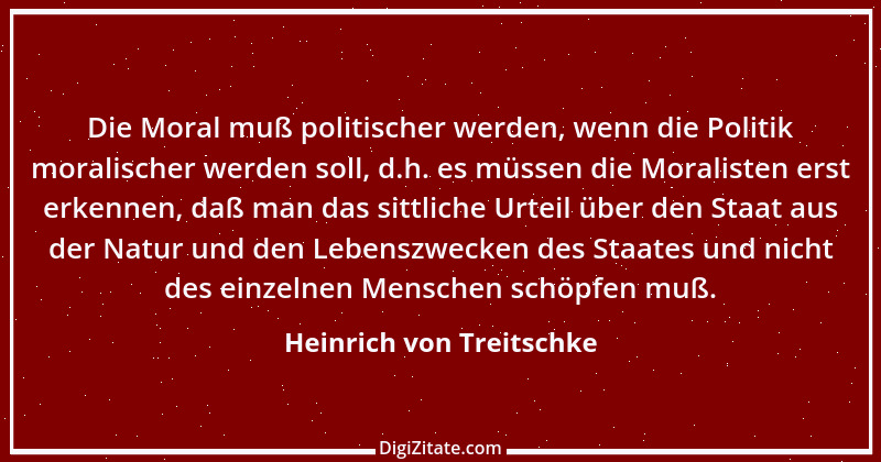 Zitat von Heinrich von Treitschke 13