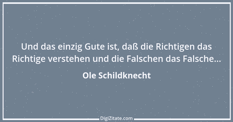 Zitat von Ole Schildknecht 1