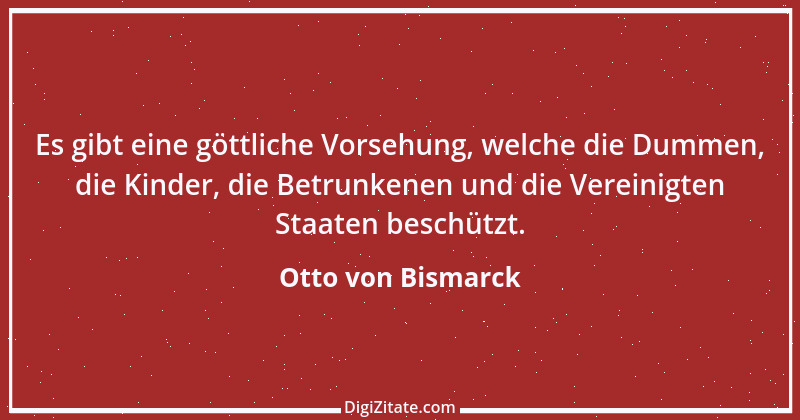 Zitat von Otto von Bismarck 2