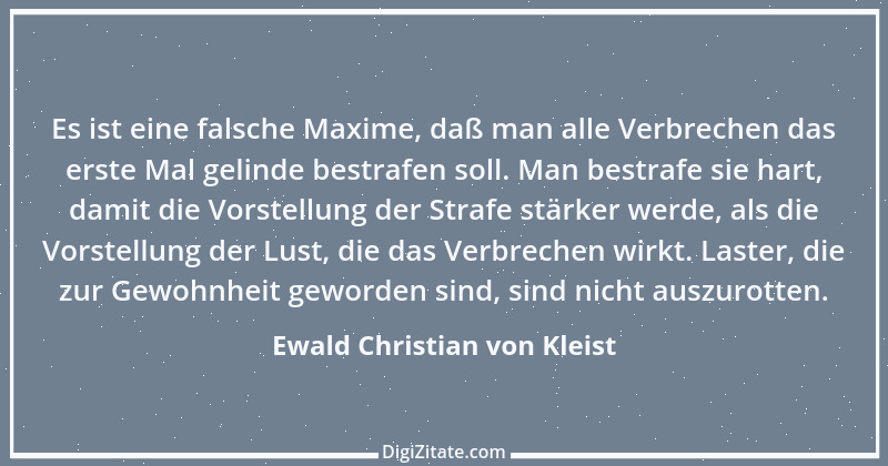 Zitat von Ewald Christian von Kleist 12