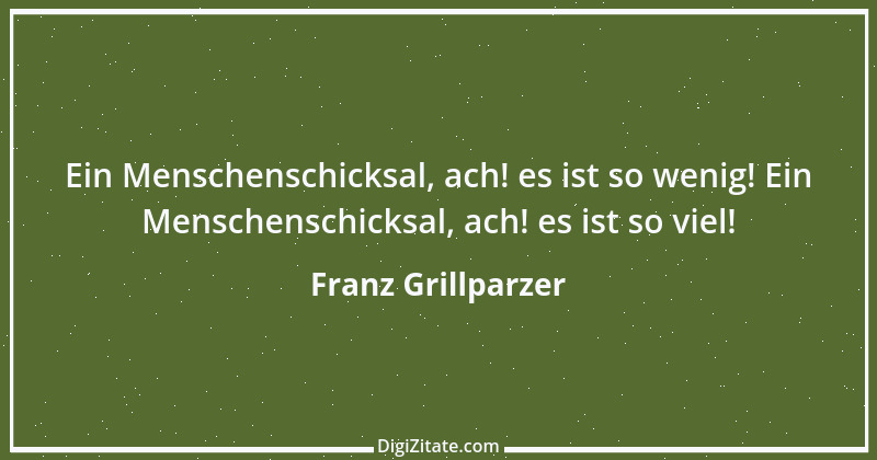 Zitat von Franz Grillparzer 151