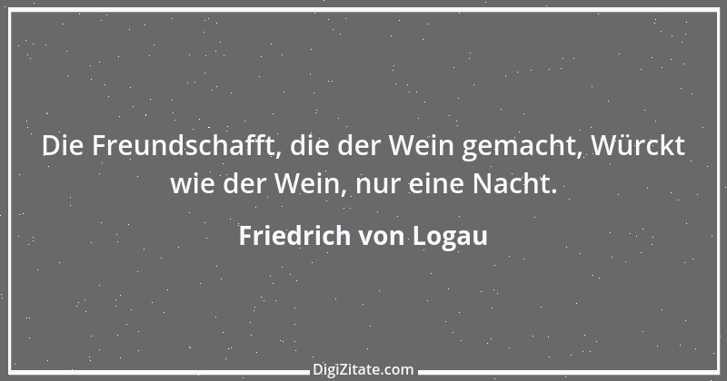 Zitat von Friedrich von Logau 60