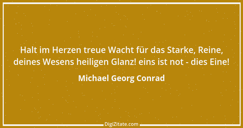 Zitat von Michael Georg Conrad 7