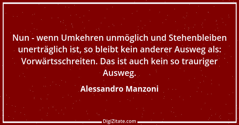 Zitat von Alessandro Manzoni 12