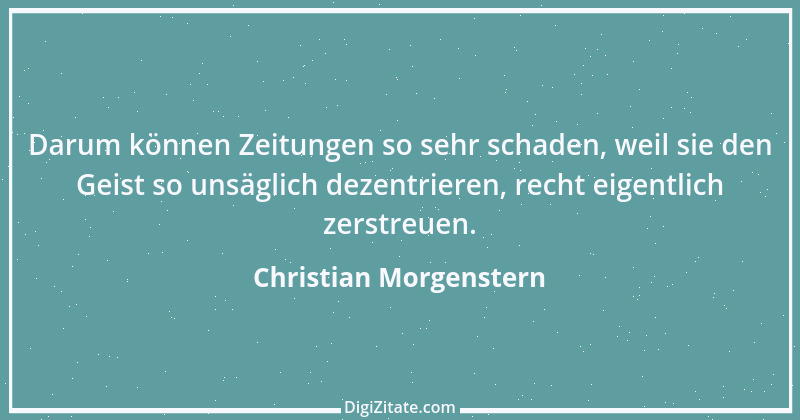 Zitat von Christian Morgenstern 307