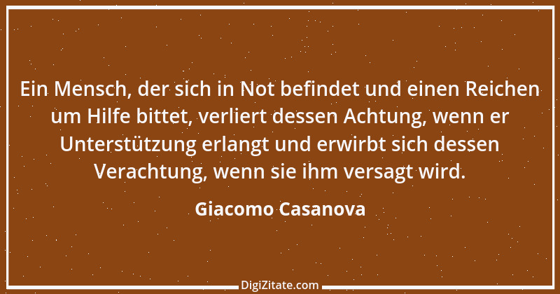 Zitat von Giacomo Casanova 48