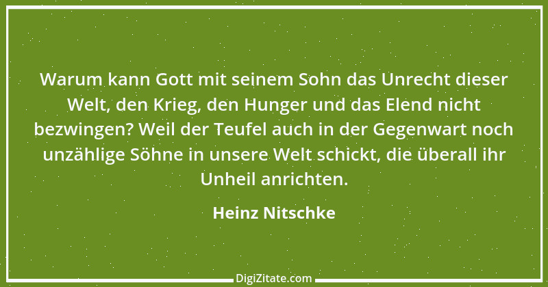 Zitat von Heinz Nitschke 14