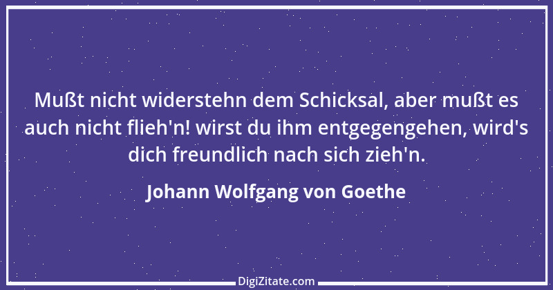 Zitat von Johann Wolfgang von Goethe 2784