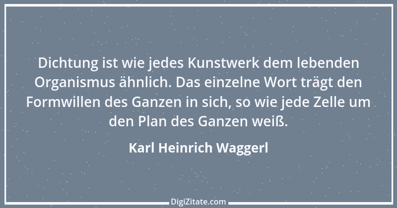 Zitat von Karl Heinrich Waggerl 2