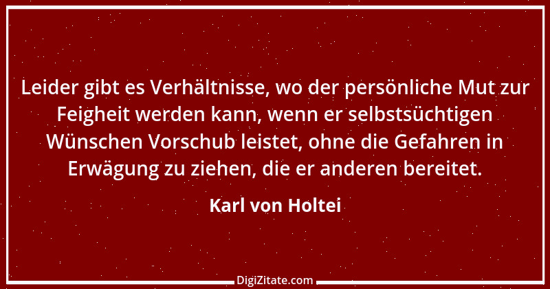 Zitat von Karl von Holtei 24