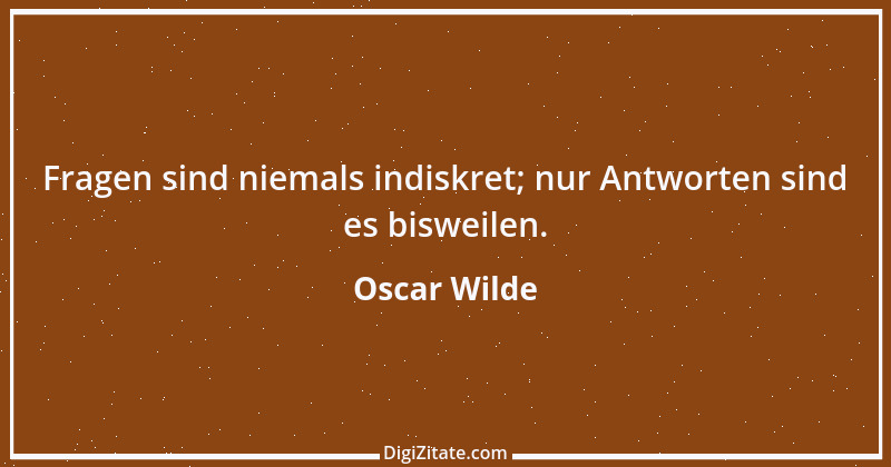 Zitat von Oscar Wilde 690