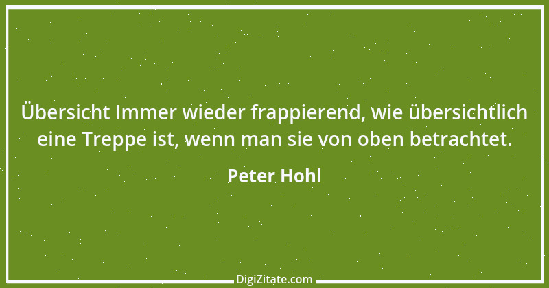 Zitat von Peter Hohl 167