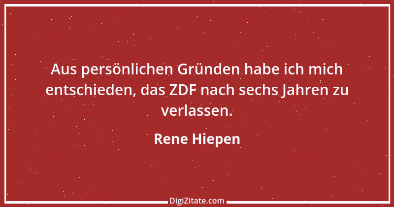 Zitat von Rene Hiepen 3