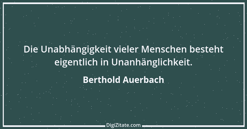 Zitat von Berthold Auerbach 151