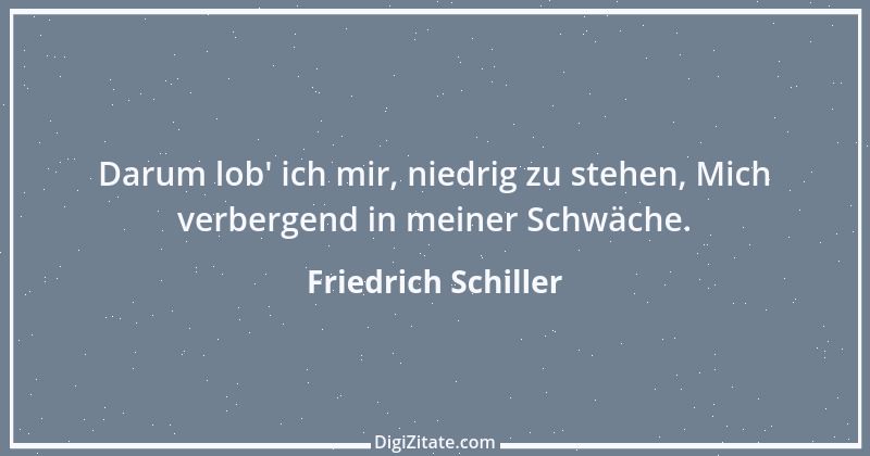 Zitat von Friedrich Schiller 1823