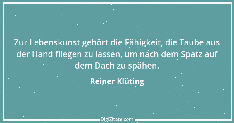 Zitat von Reiner Klüting 86