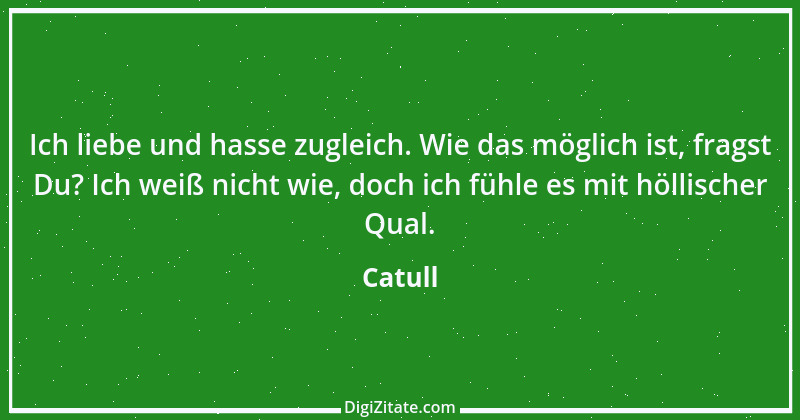 Zitat von Catull 15