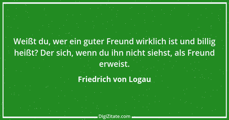 Zitat von Friedrich von Logau 62