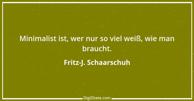 Zitat von Fritz-J. Schaarschuh 41