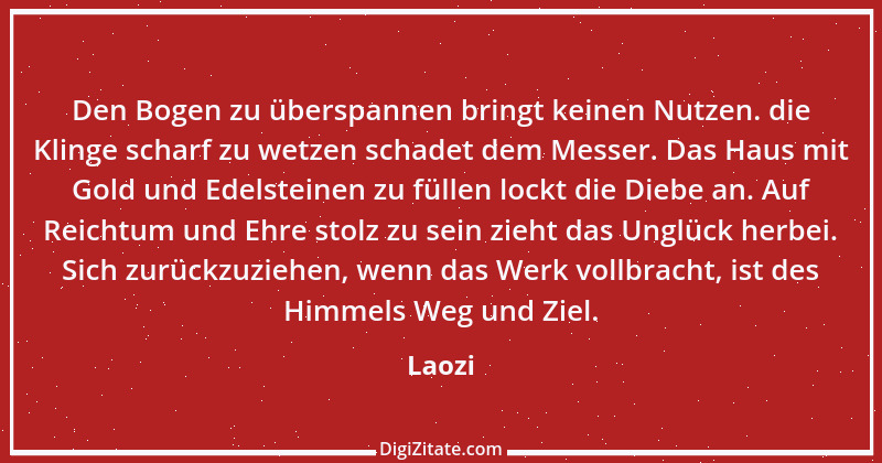 Zitat von Laozi 33