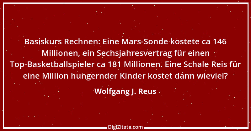 Zitat von Wolfgang J. Reus 1147