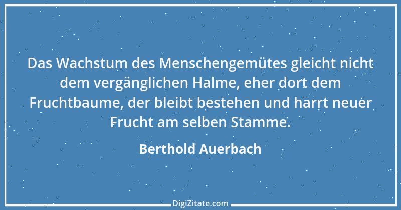 Zitat von Berthold Auerbach 153