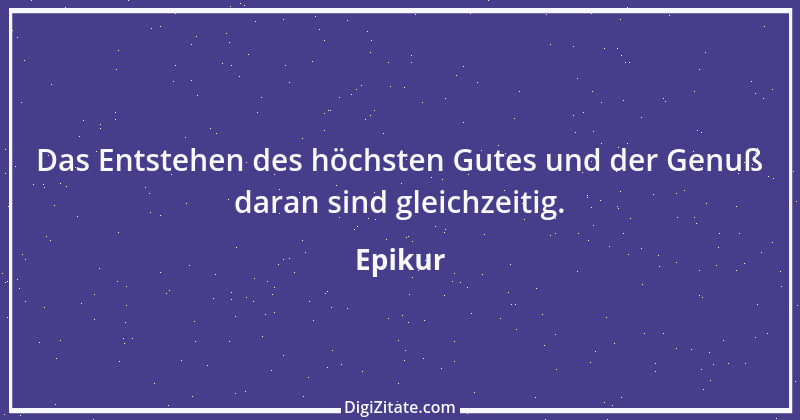 Zitat von Epikur 255