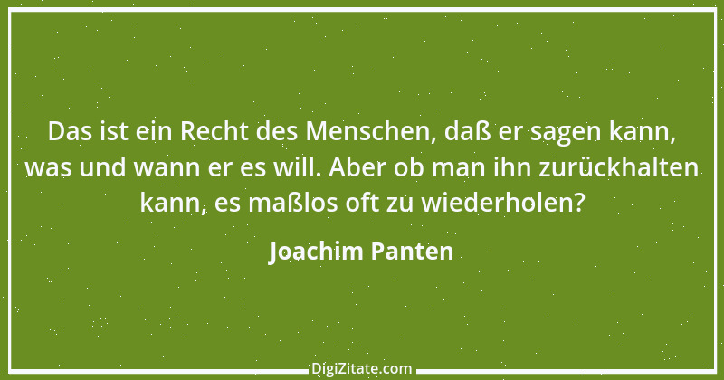 Zitat von Joachim Panten 135