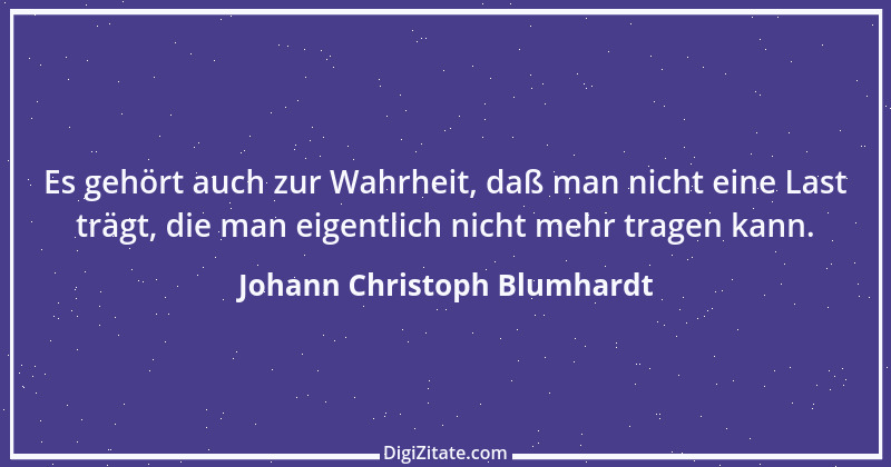 Zitat von Johann Christoph Blumhardt 3