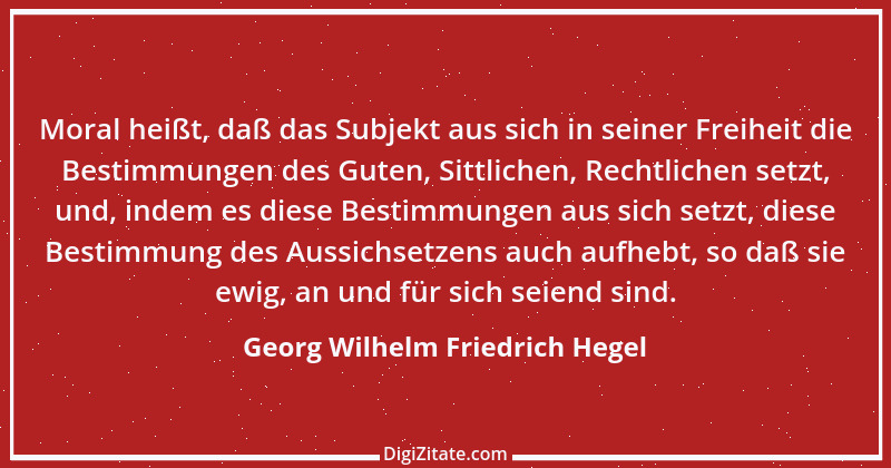 Zitat von Georg Wilhelm Friedrich Hegel 15