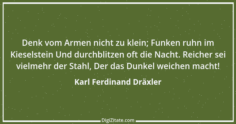 Zitat von Karl Ferdinand Dräxler 4