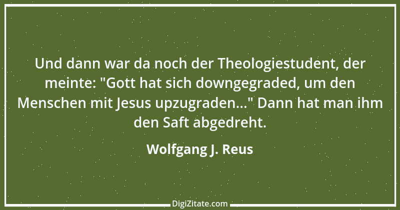 Zitat von Wolfgang J. Reus 1149