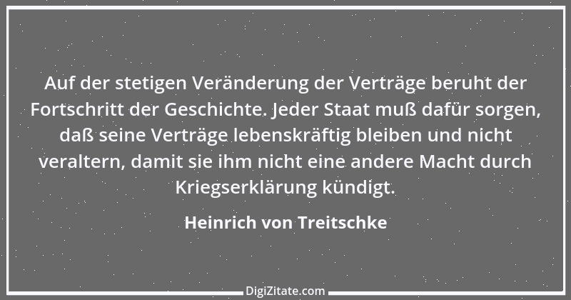 Zitat von Heinrich von Treitschke 19