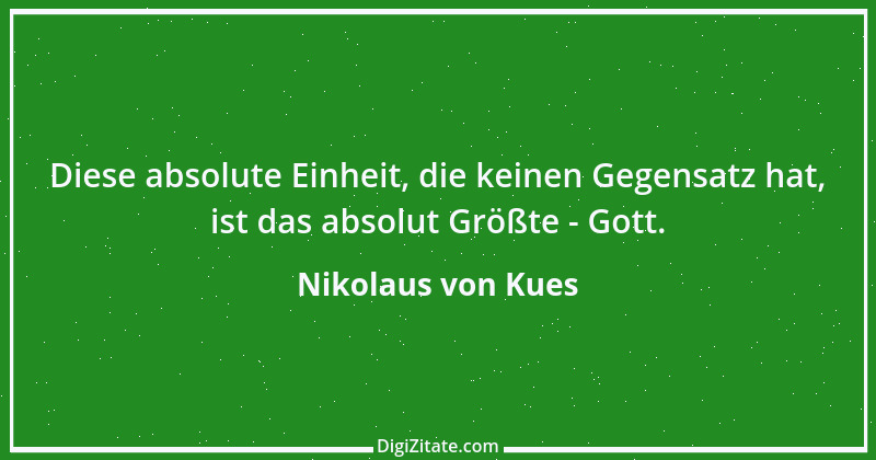 Zitat von Nikolaus von Kues 26