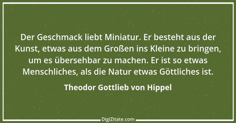 Zitat von Theodor Gottlieb von Hippel 105