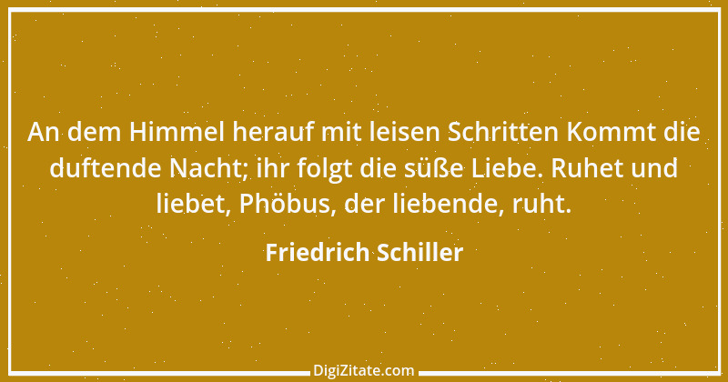 Zitat von Friedrich Schiller 1828