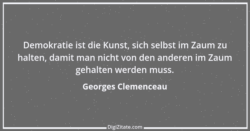 Zitat von Georges Clemenceau 43