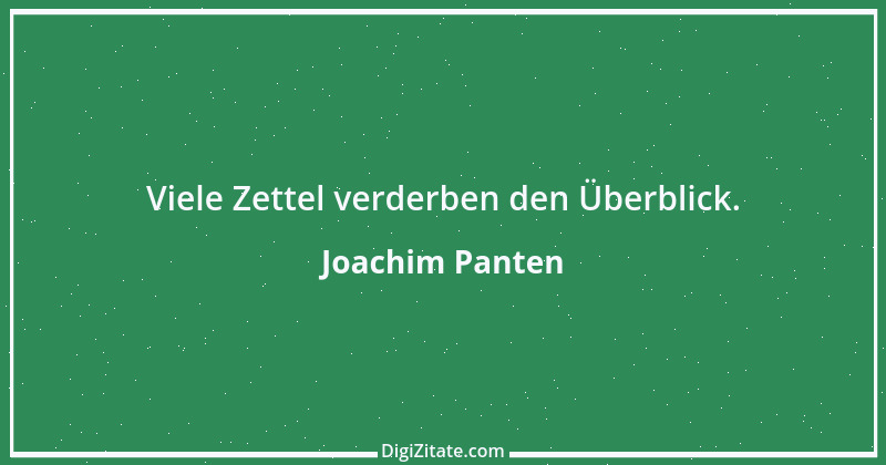 Zitat von Joachim Panten 138