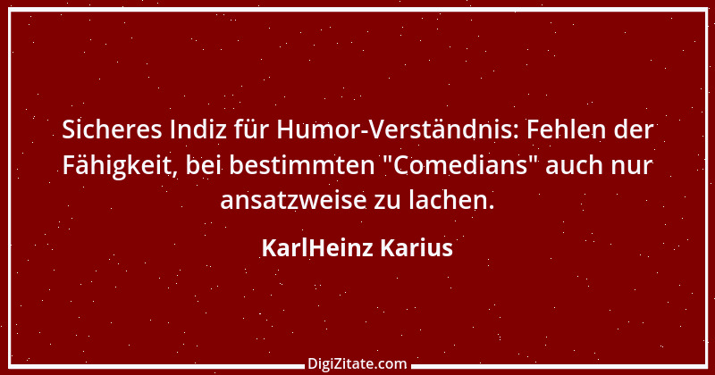 Zitat von KarlHeinz Karius 236