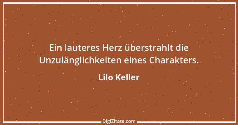 Zitat von Lilo Keller 11