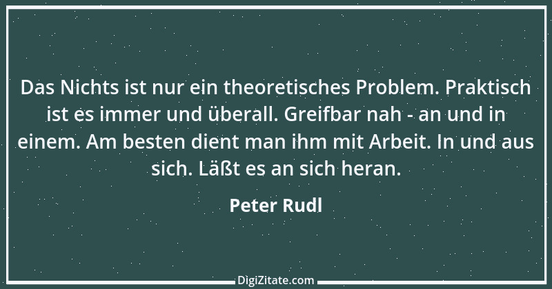 Zitat von Peter Rudl 1585