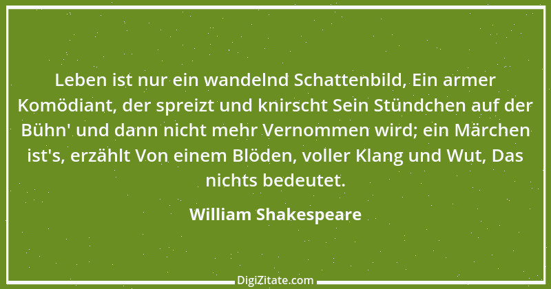 Zitat von William Shakespeare 897