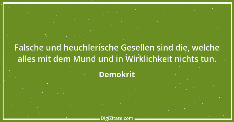 Zitat von Demokrit 16