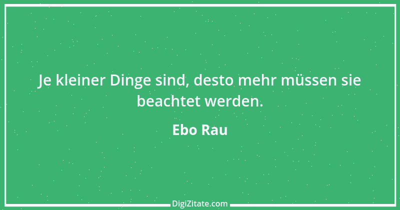 Zitat von Ebo Rau 65