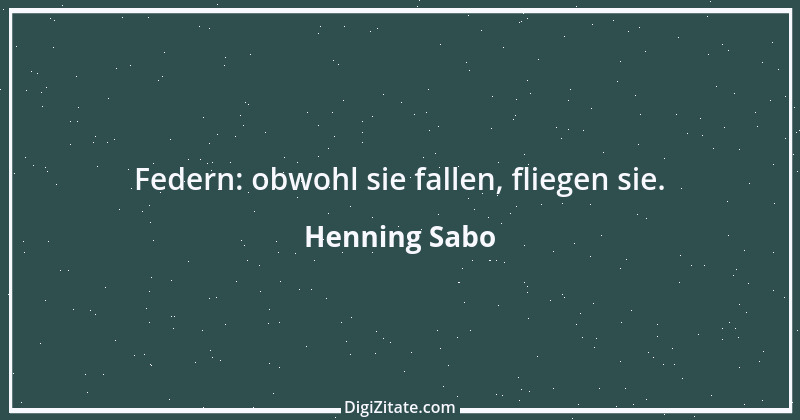 Zitat von Henning Sabo 3