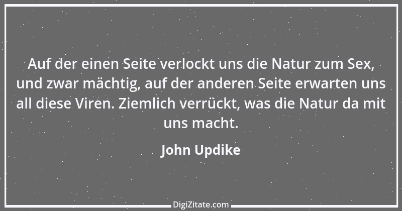 Zitat von John Updike 5