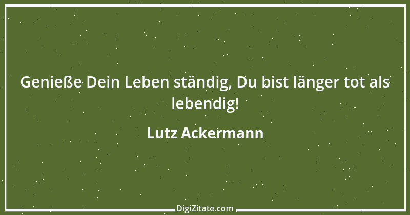 Zitat von Lutz Ackermann 1