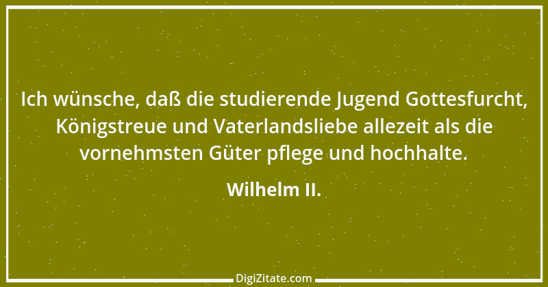 Zitat von Wilhelm II. 25